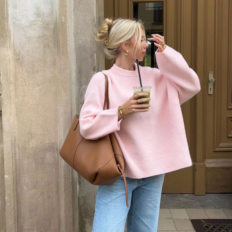 DE PINK SWEATER